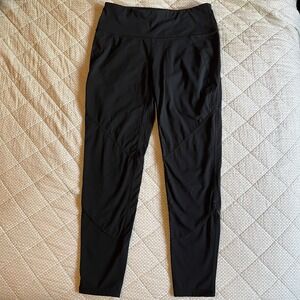 Sweaty Betty Leggings Women's Small Athletic Black‎ Pants Drawstring No Pockets